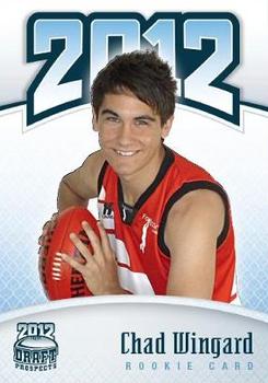 2012 Footy AFL Draft Prospects #7 Chad Wingard Front